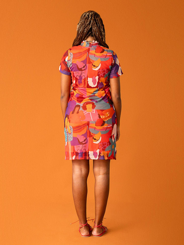 VESTIDO CURTO TULE | MULHERES DE ALMODÓVAR