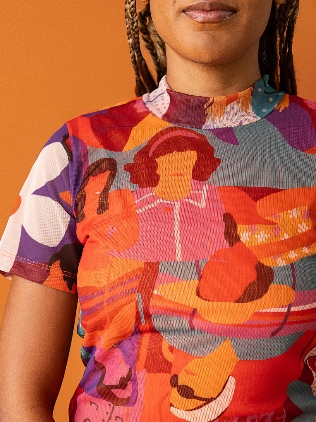 VESTIDO CURTO TULE | MULHERES DE ALMODÓVAR