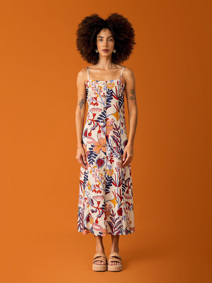 VESTIDO GIO LONGUETE | BOTÂNICA OFF