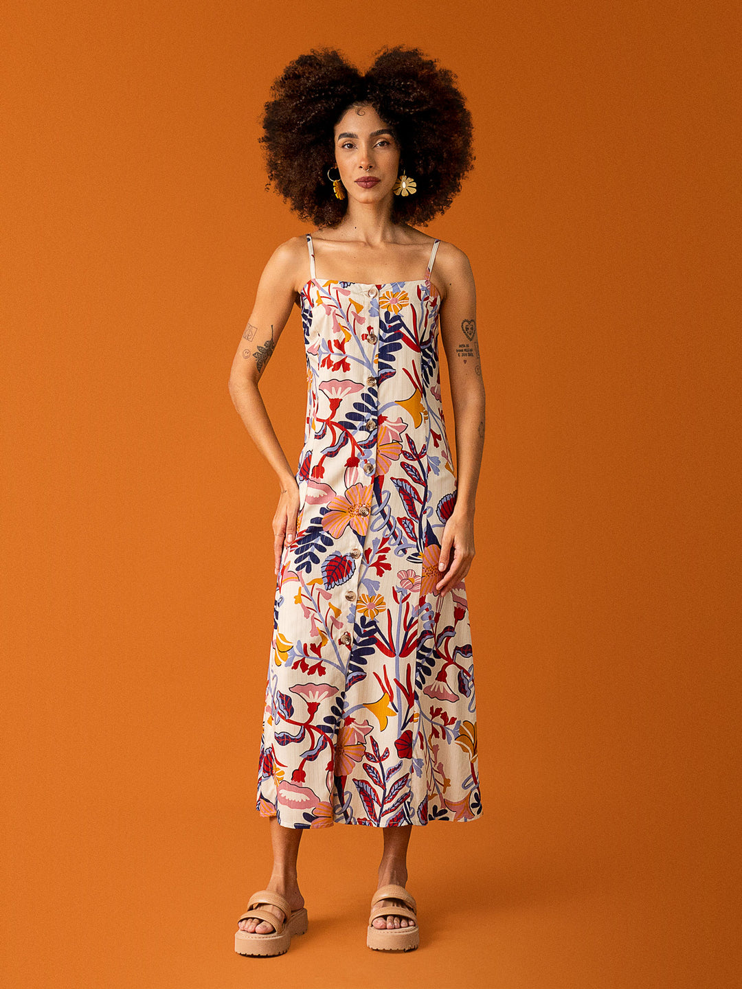 VESTIDO GIO LONGUETE | BOTÂNICA OFF