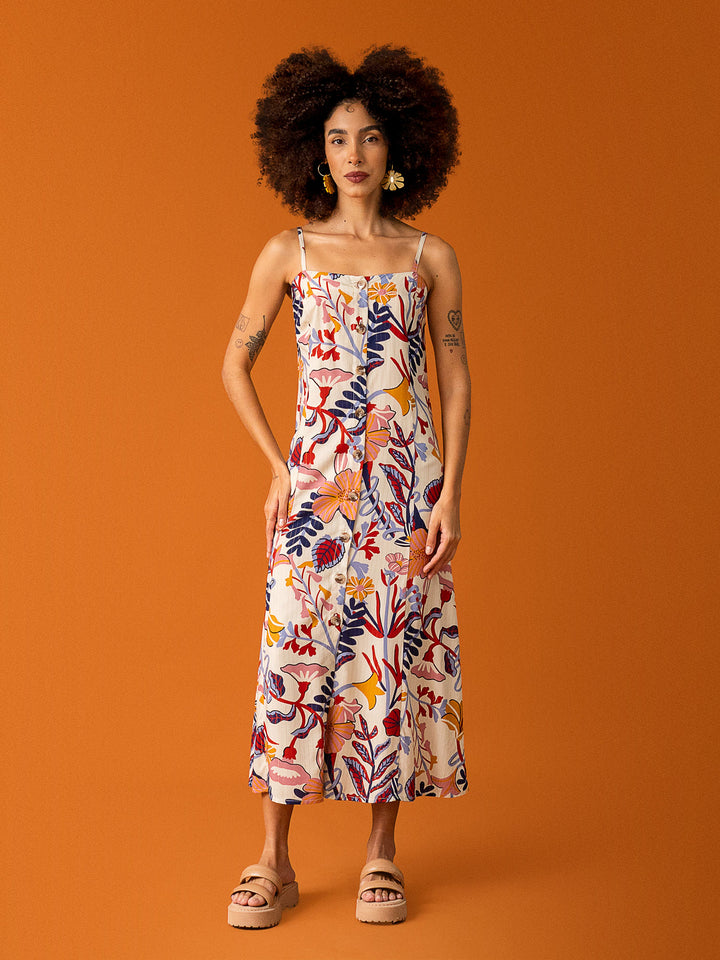 VESTIDO GIO LONGUETE | BOTÂNICA OFF