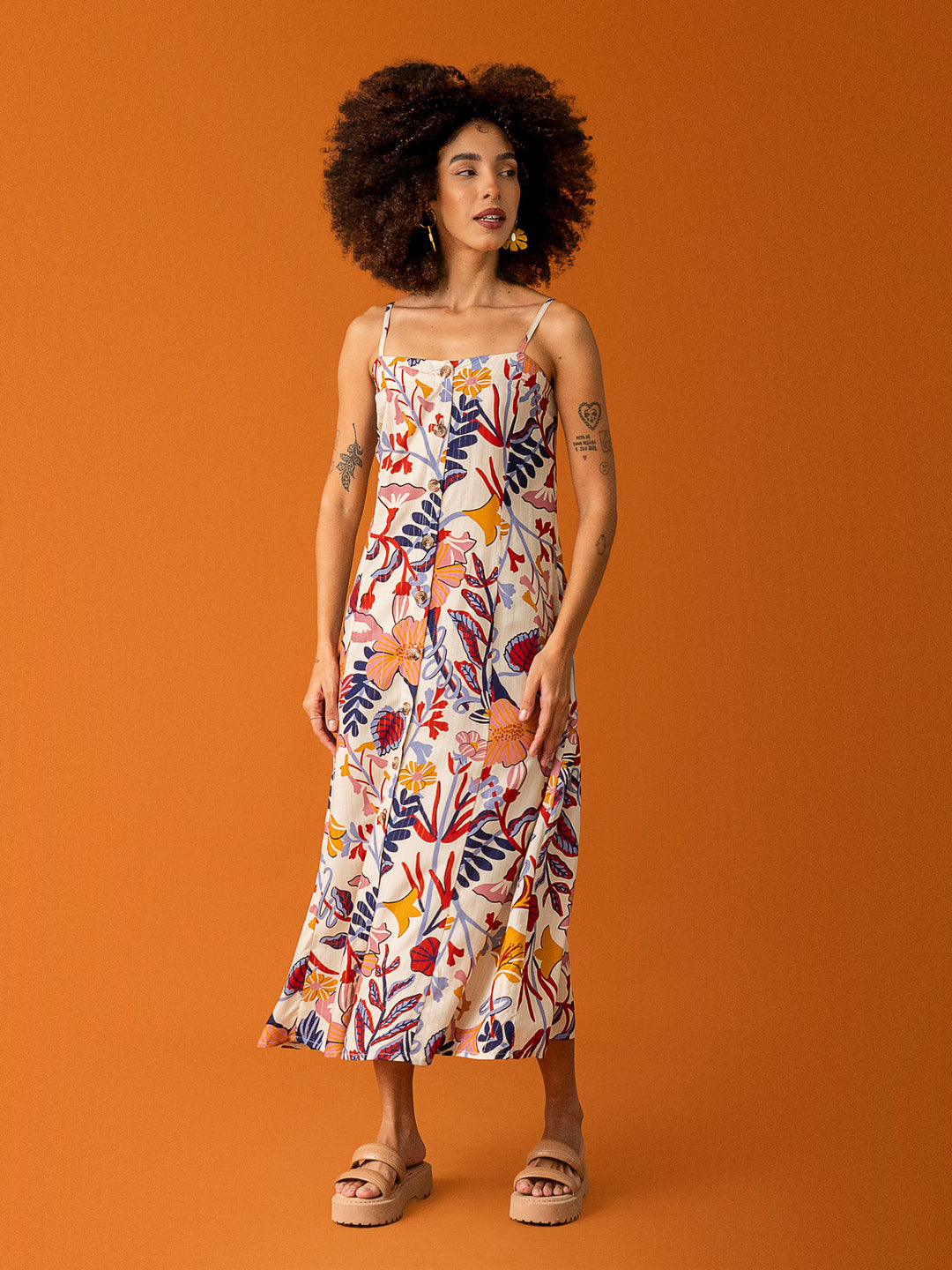VESTIDO GIO LONGUETE | BOTÂNICA OFF