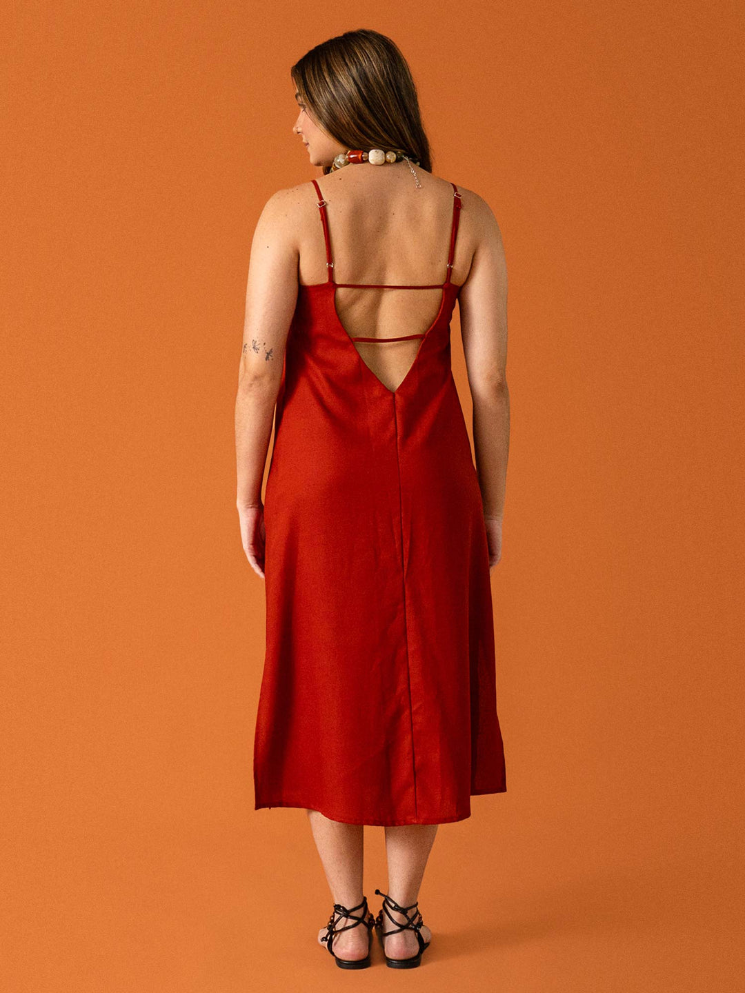 VESTIDO MARI LONGUETE | LINHO