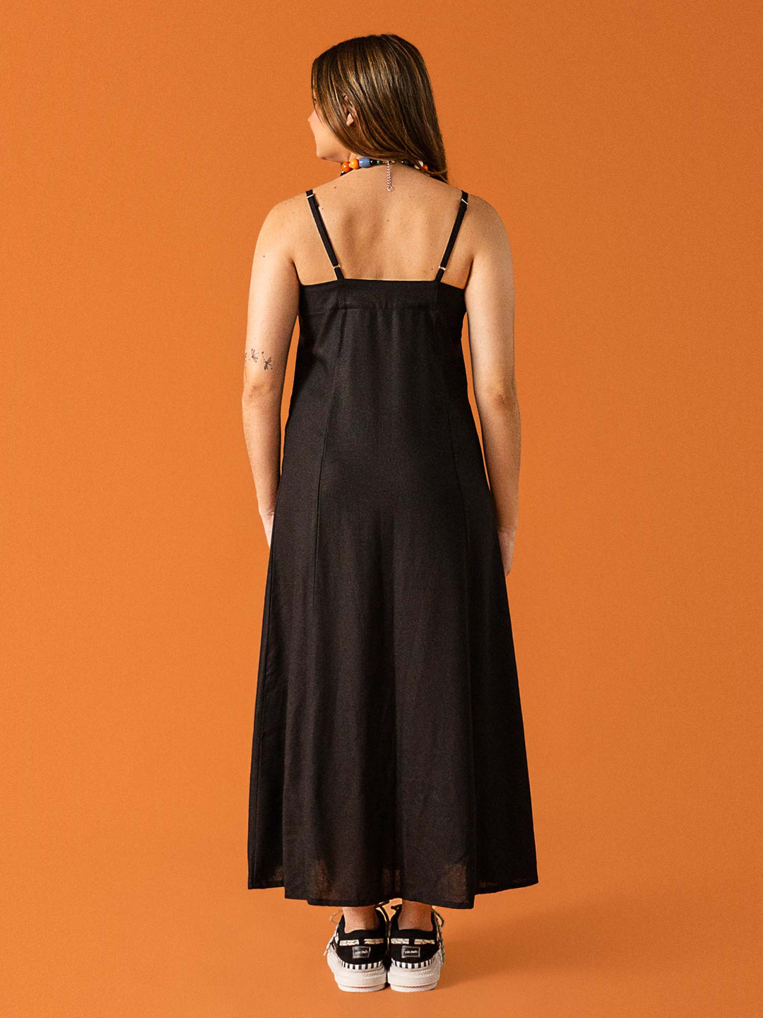 VESTIDO GIO LONGUETE | LINHO