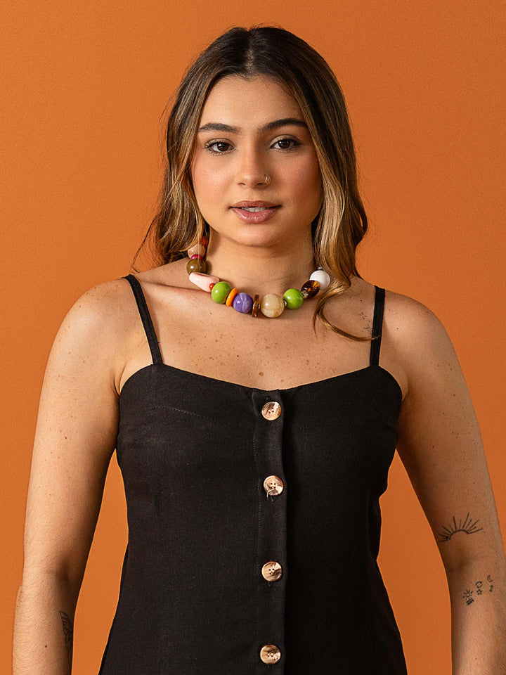 VESTIDO GIO LONGUETE | LINHO