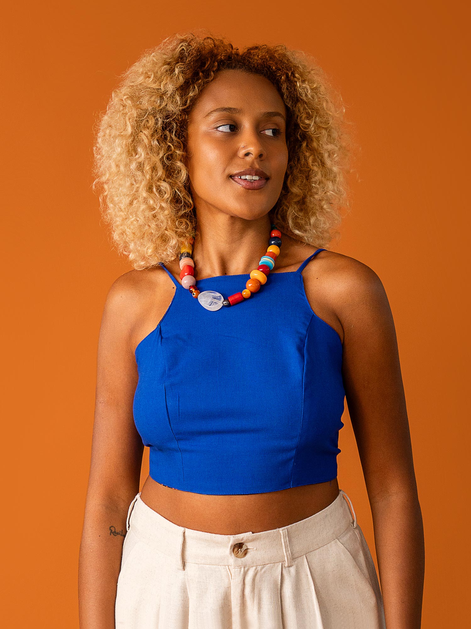 Top Laço Estampado | DUAS Design