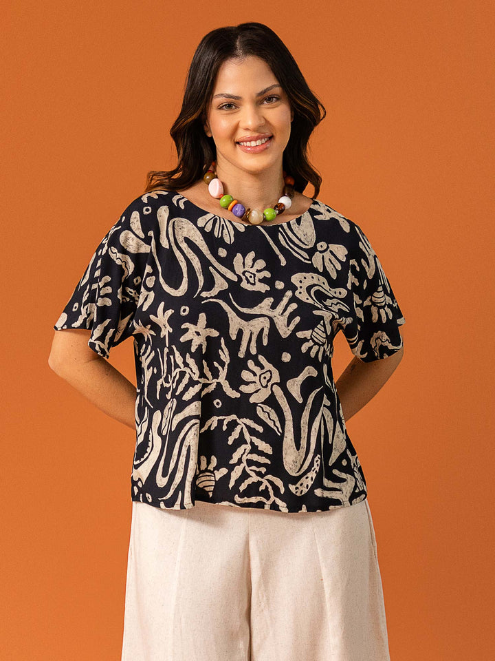 BLUSA AURORA | SOMBRA NO QUINTAL