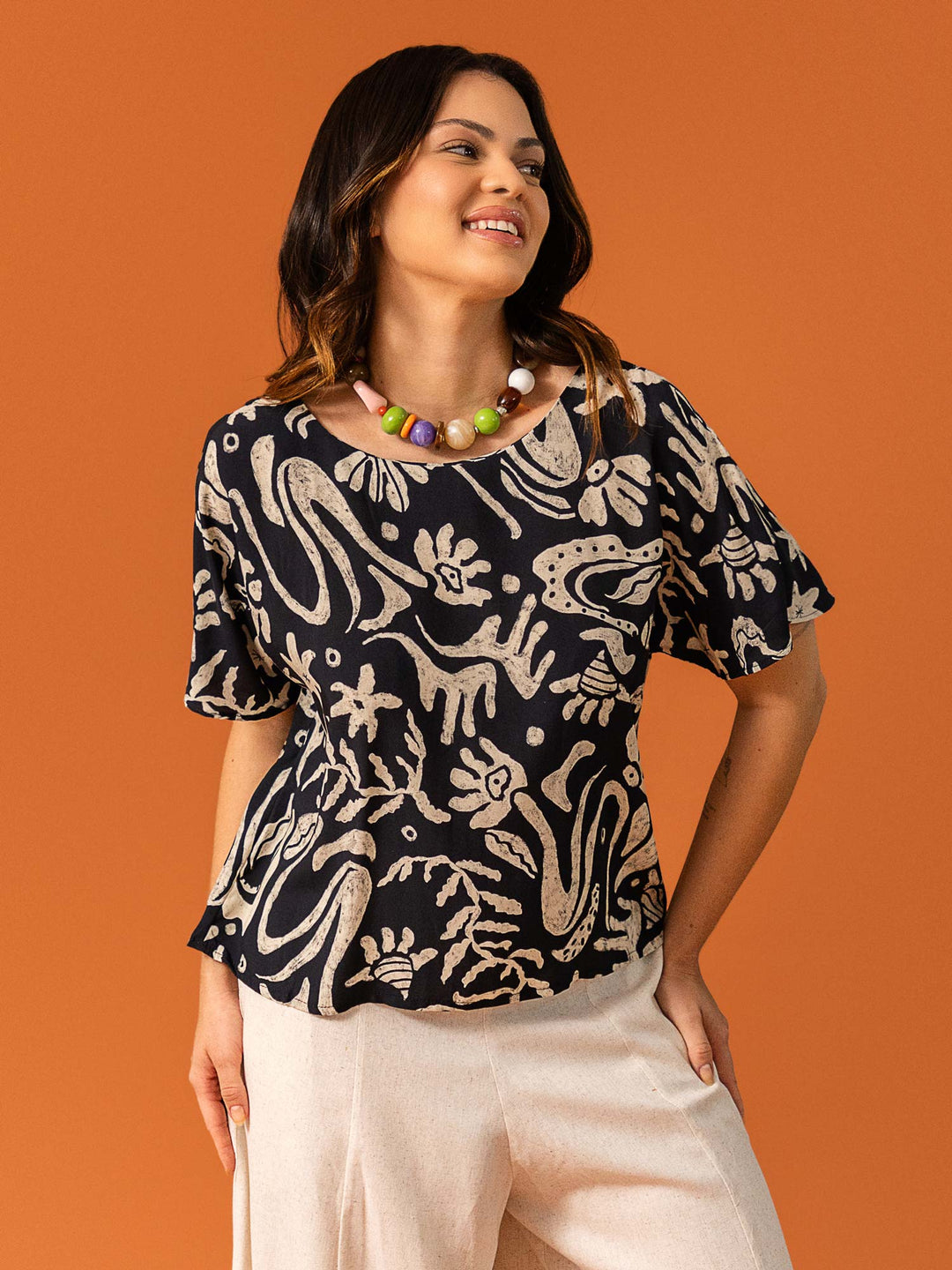 BLUSA AURORA | SOMBRA NO QUINTAL
