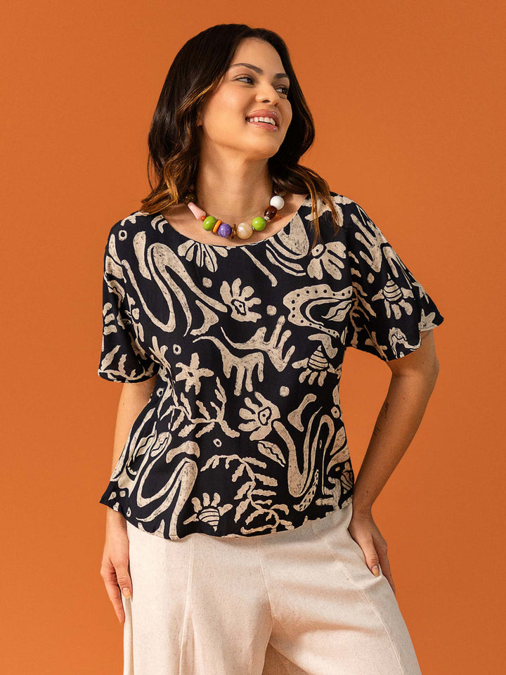 BLUSA AURORA | SOMBRA NO QUINTAL
