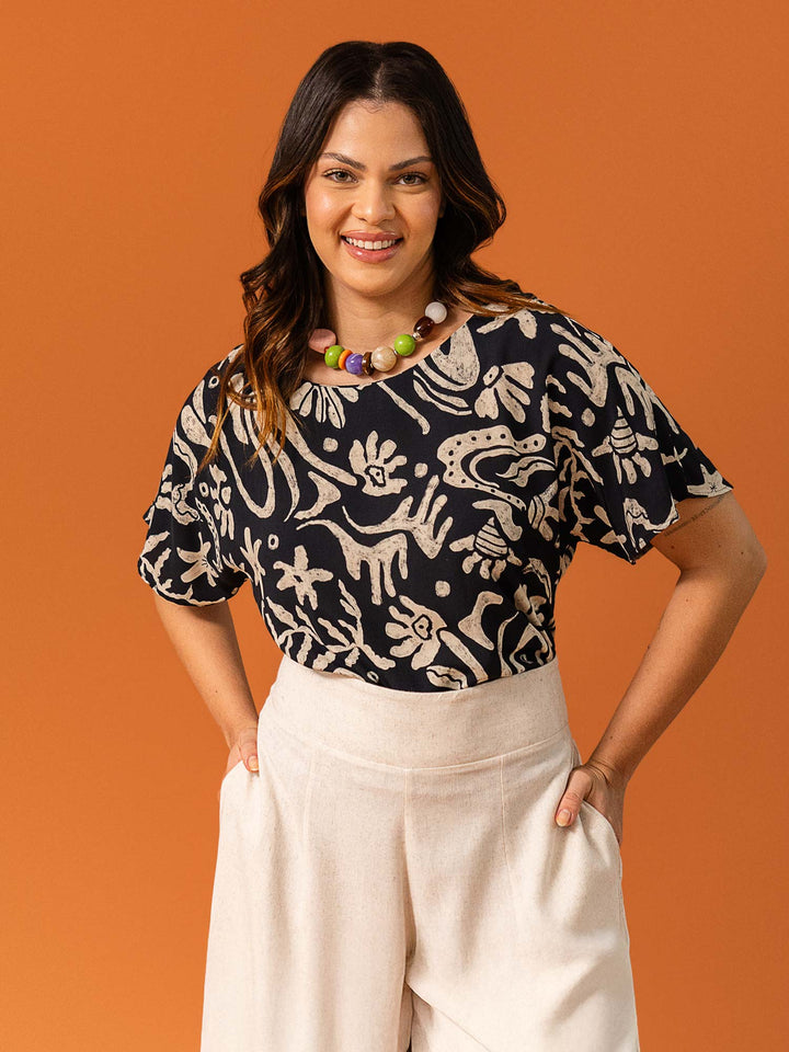 BLUSA AURORA | SOMBRA NO QUINTAL