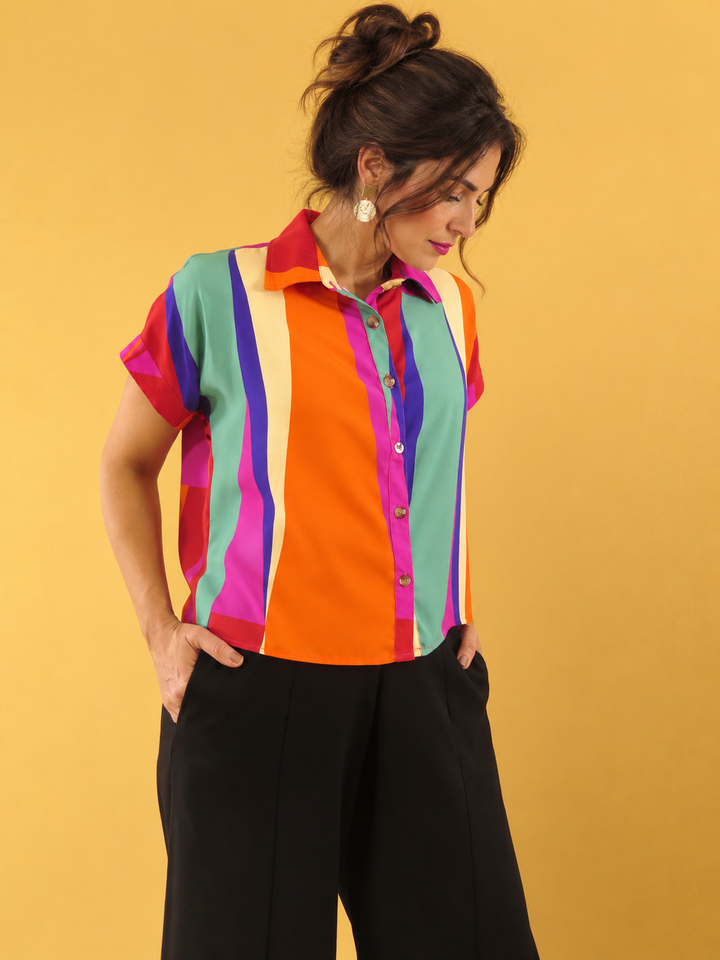 BLUSA BOTÃO TORRES