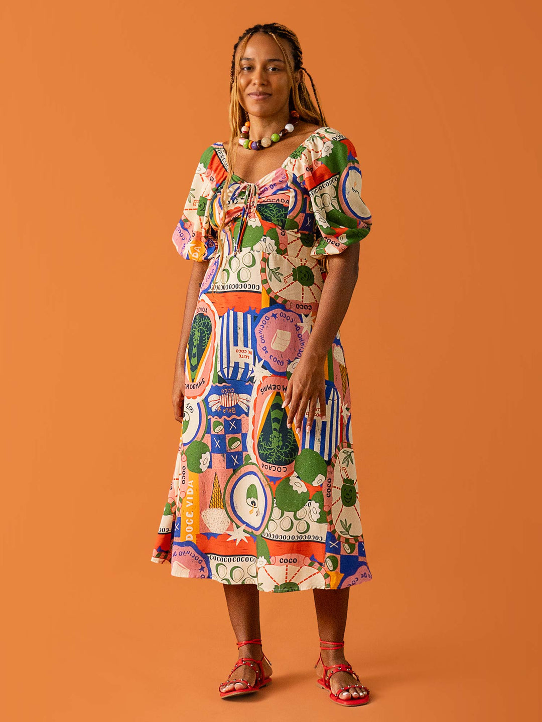 VESTIDO MANUELA | BATIDA DE COCO
