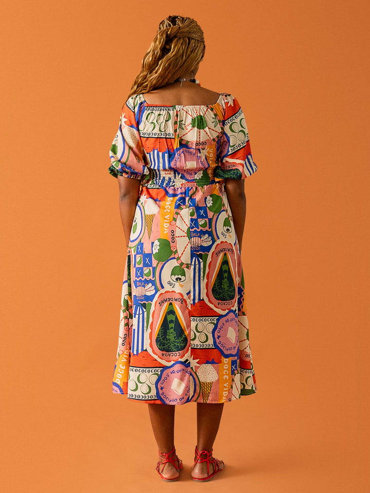 VESTIDO MANUELA | BATIDA DE COCO
