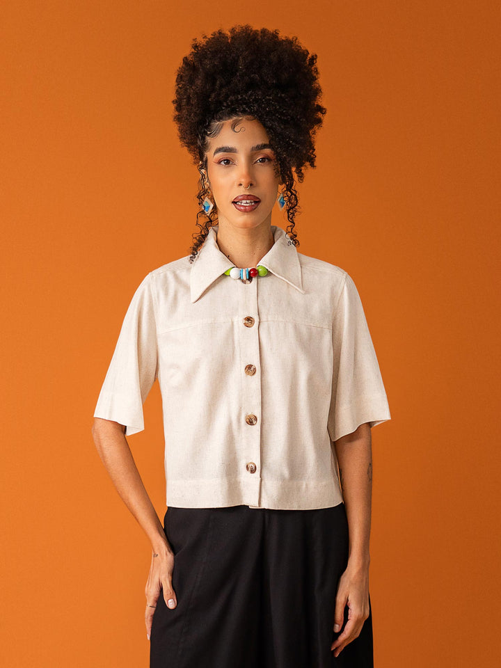 BLUSA DEA | LINHO