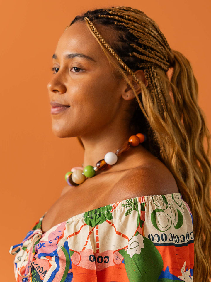 VESTIDO MANUELA | BATIDA DE COCO