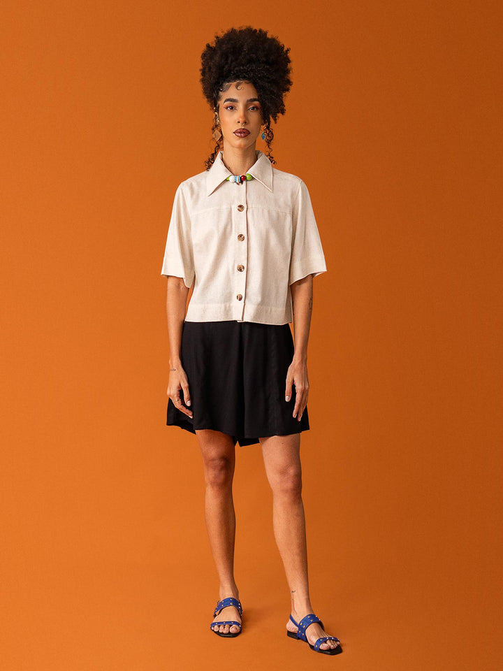 BLUSA DEA | LINHO