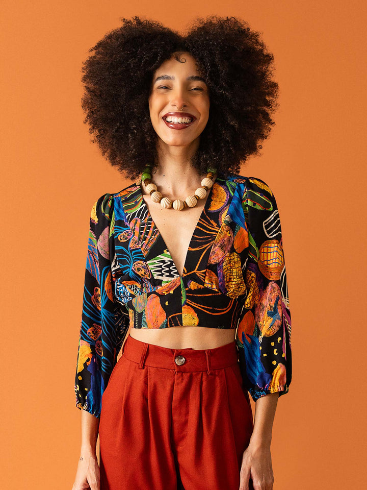 CROPPED ELIZ | MANGUEIRA