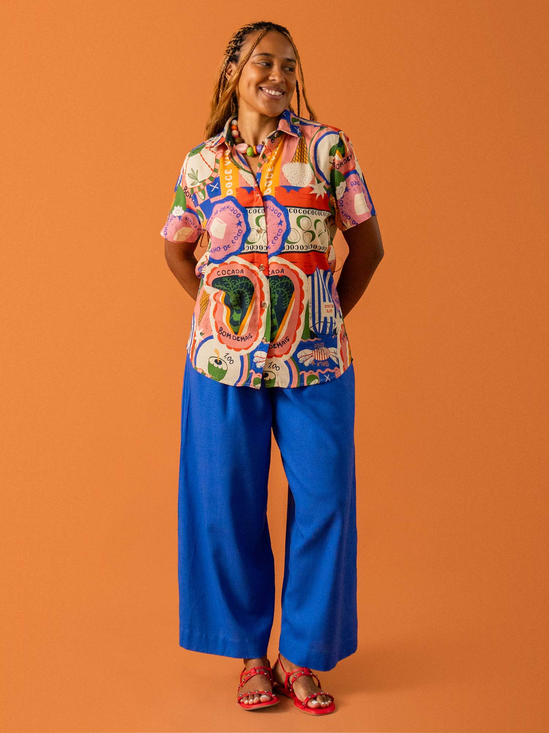 CAMISA DE BOTÃO | BATIDA DE COCO