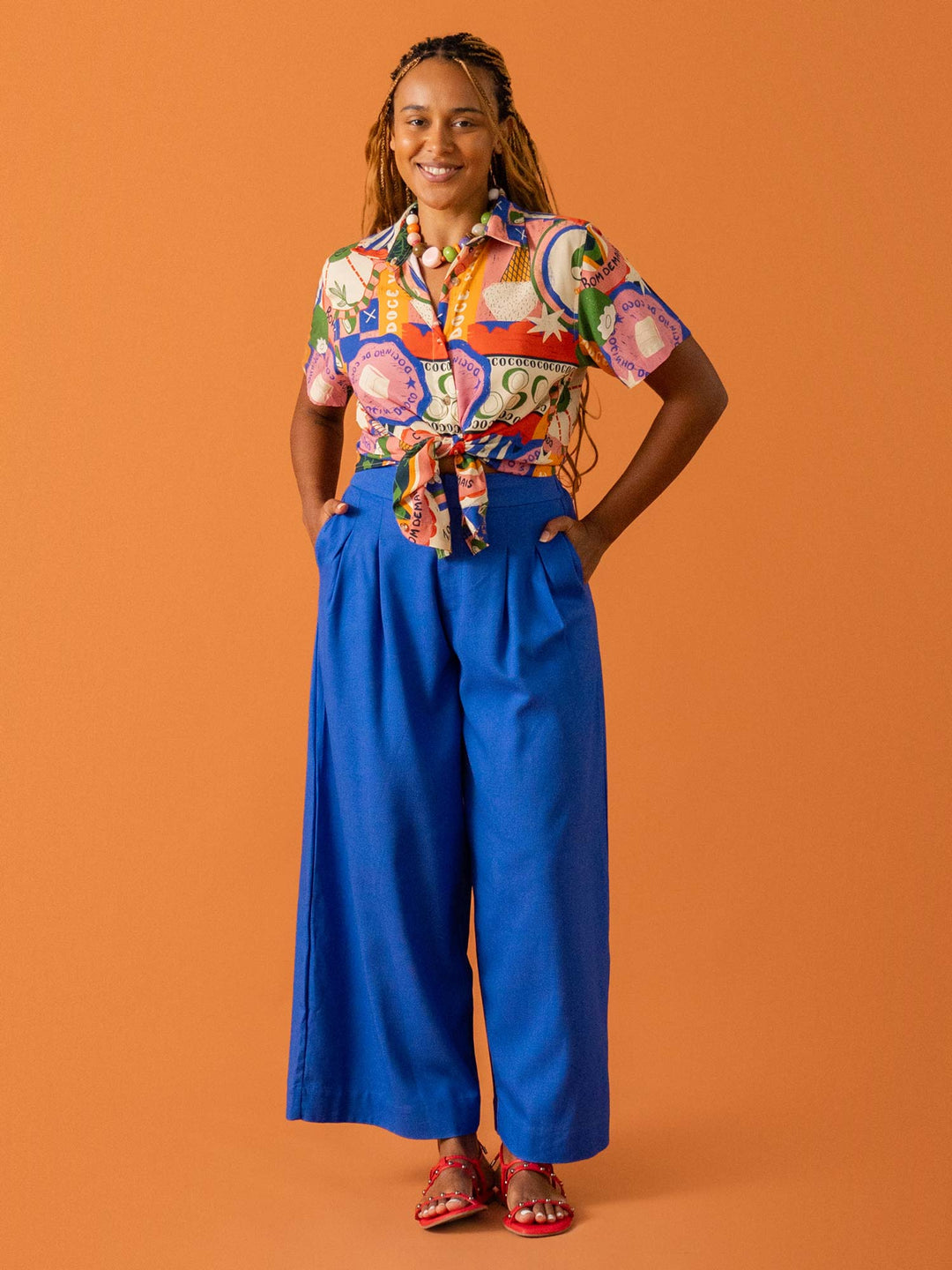 CAMISA DE BOTÃO | BATIDA DE COCO