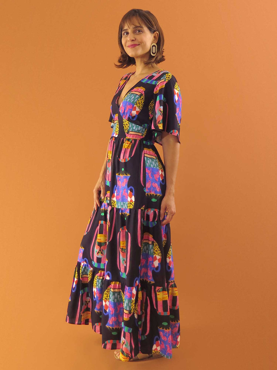 VESTIDO NINA LONGUETE