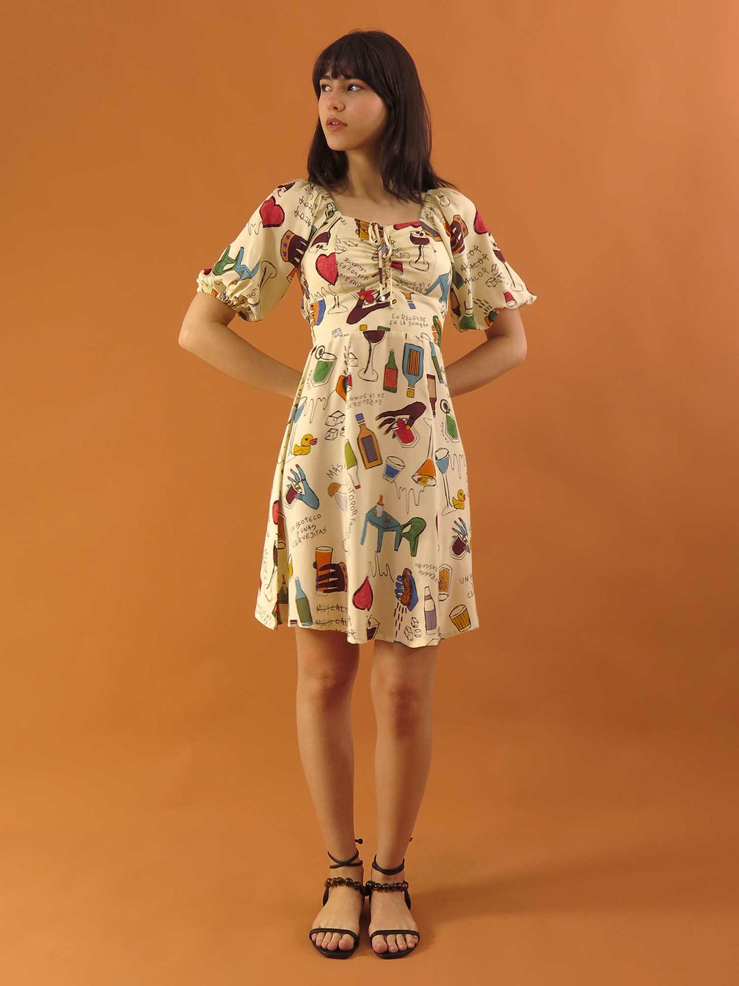 VESTIDO MANUELA CURTO