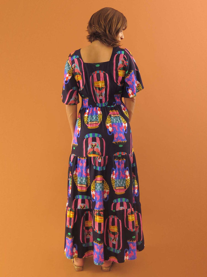 VESTIDO NINA LONGUETE