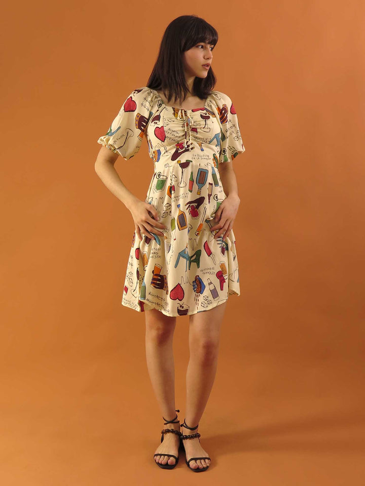 VESTIDO MANUELA CURTO