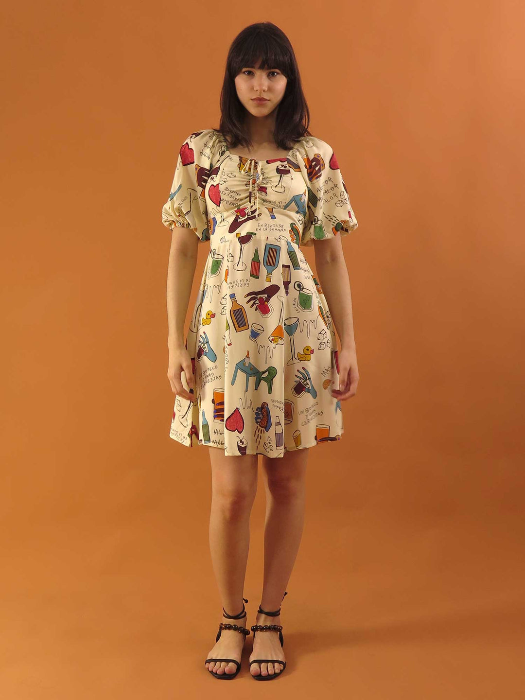 VESTIDO MANUELA CURTO