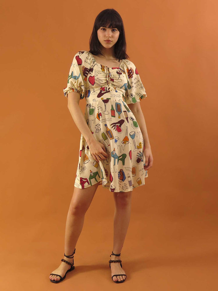 VESTIDO MANUELA CURTO