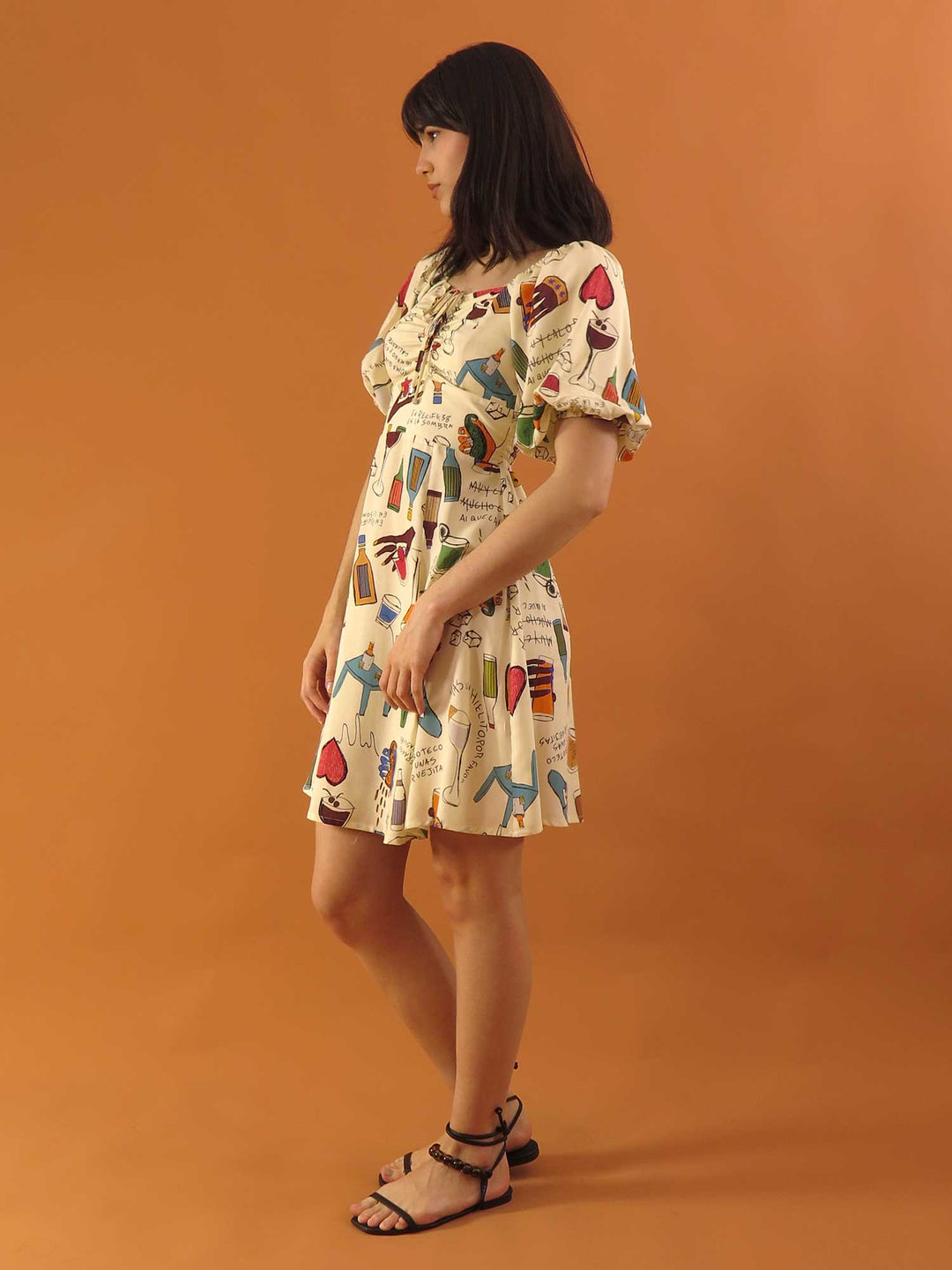 VESTIDO MANUELA CURTO