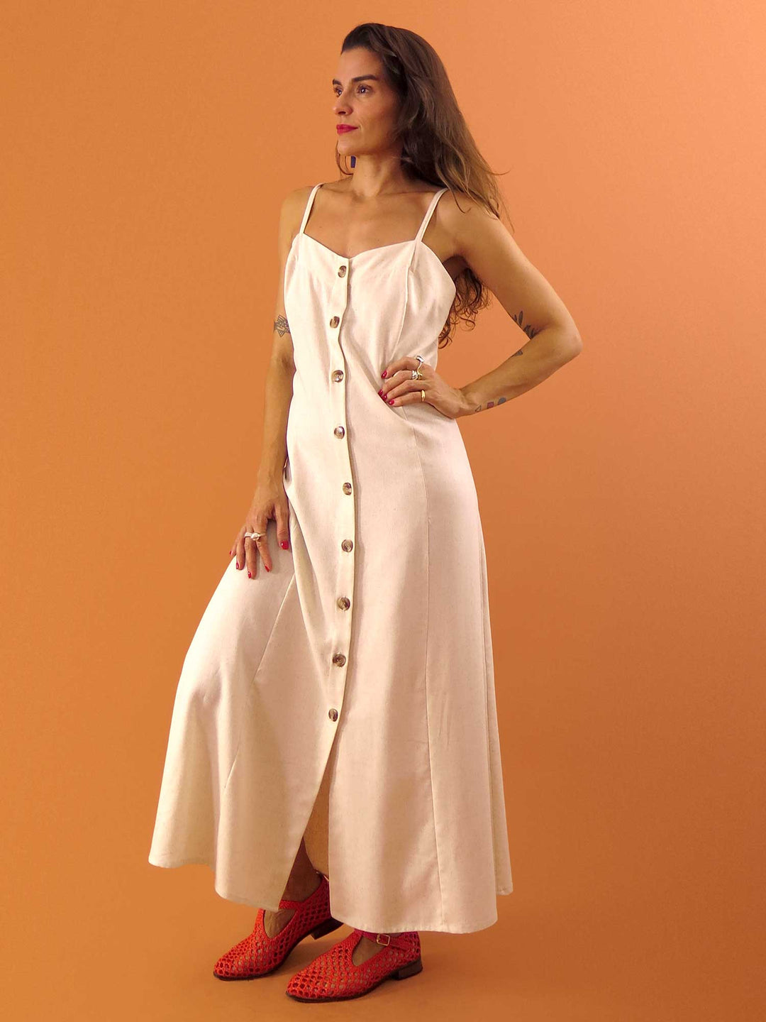 VESTIDO GIO LONGUETE