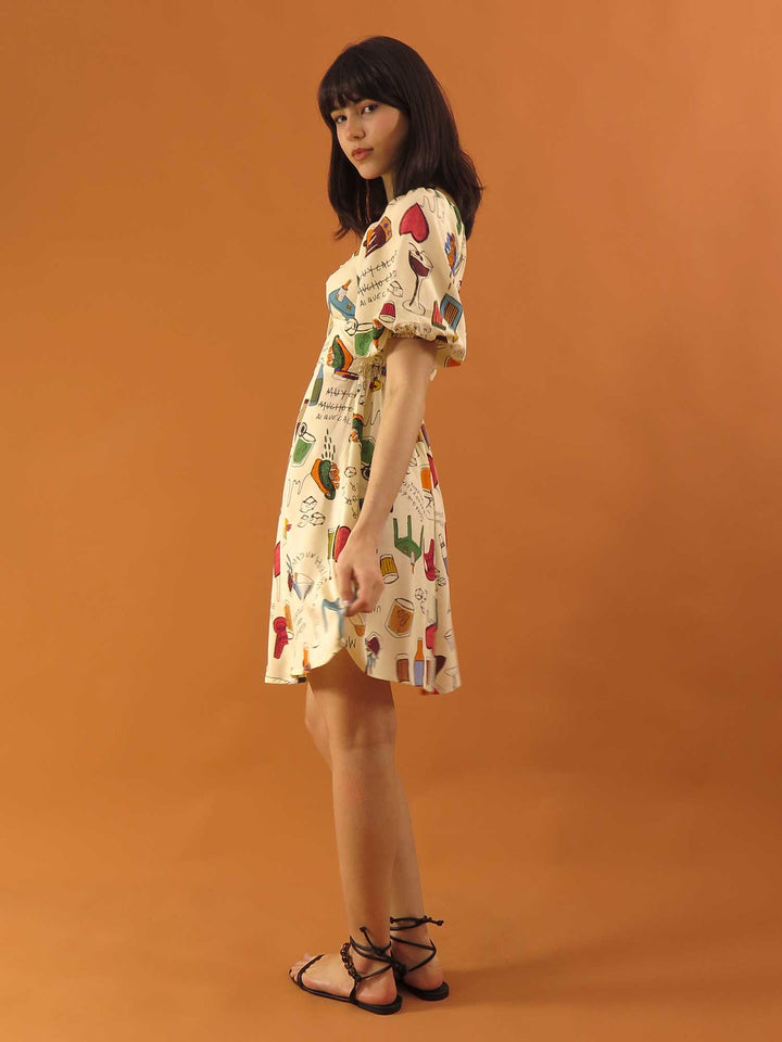 VESTIDO MANUELA CURTO