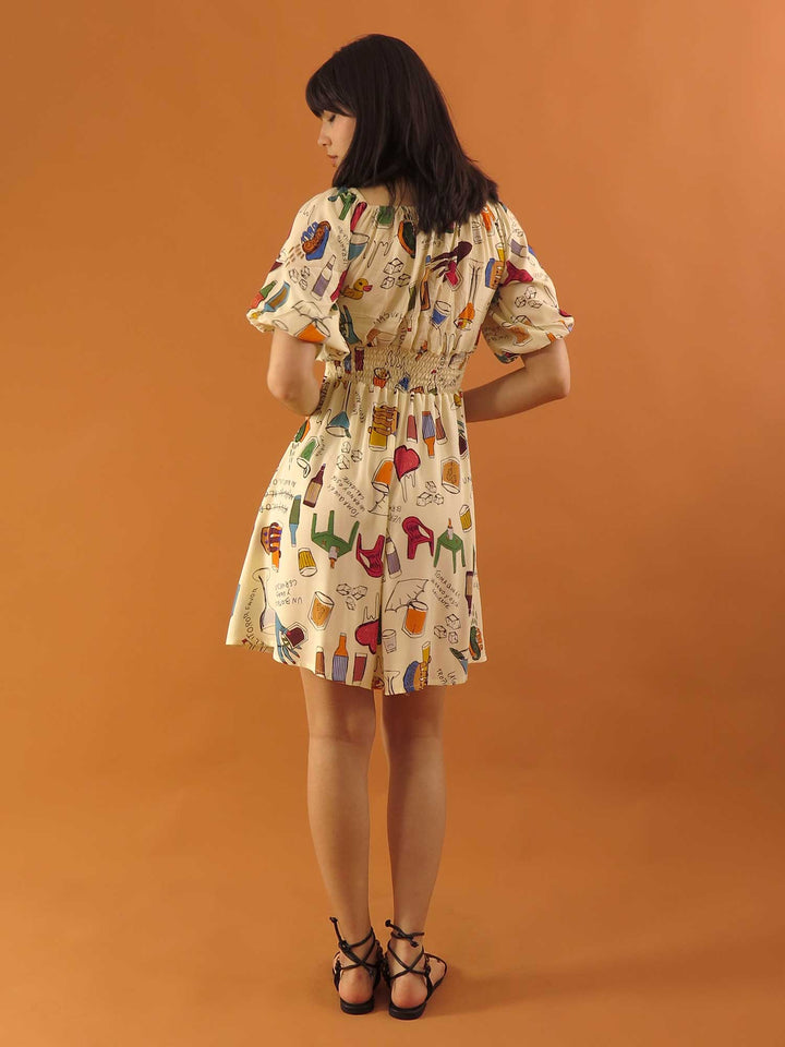 VESTIDO MANUELA CURTO