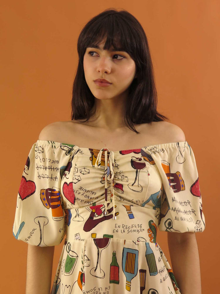 VESTIDO MANUELA CURTO