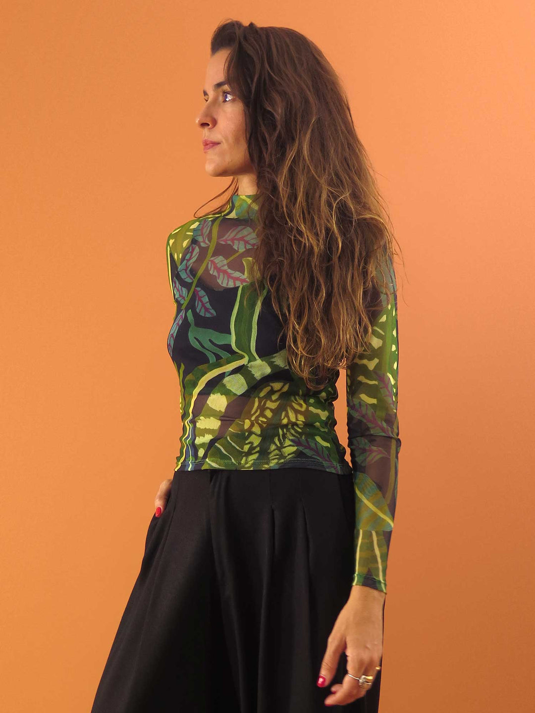 BLUSA CAROL MANGA LONGA