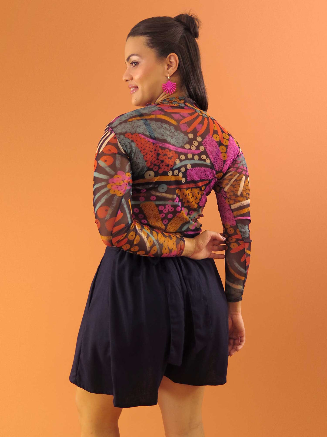 BLUSA CAROL MANGA LONGA