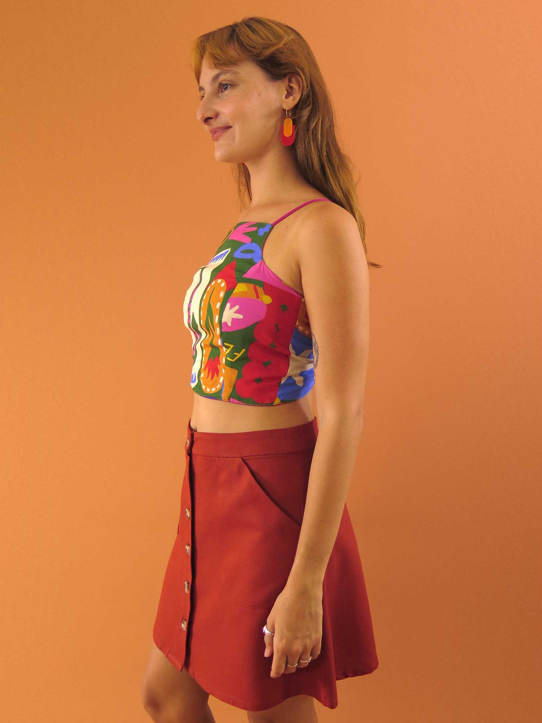 TOP LAÇO DUPLA FACE