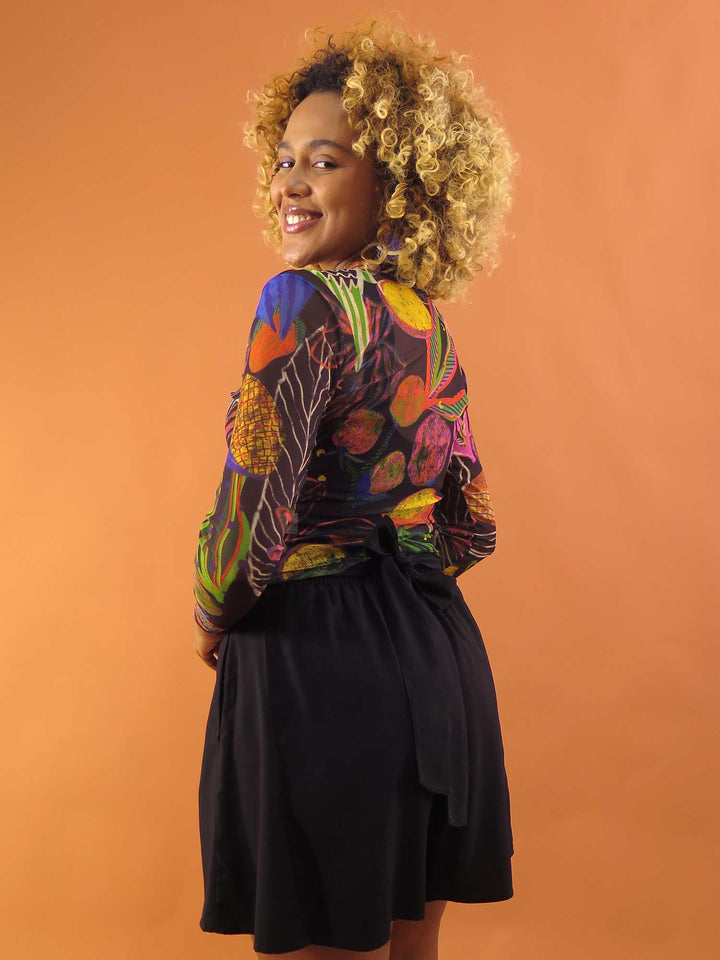 BLUSA CAROL MANGA LONGA