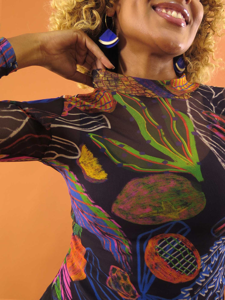 BLUSA CAROL MANGA LONGA