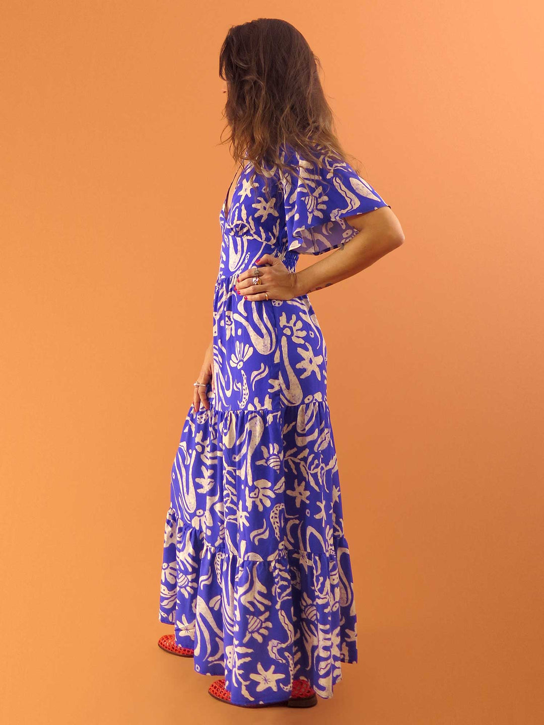 VESTIDO NINA LONGUETE