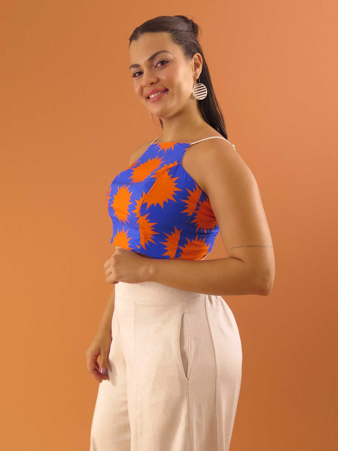 TOP LAÇO DUPLA FACE