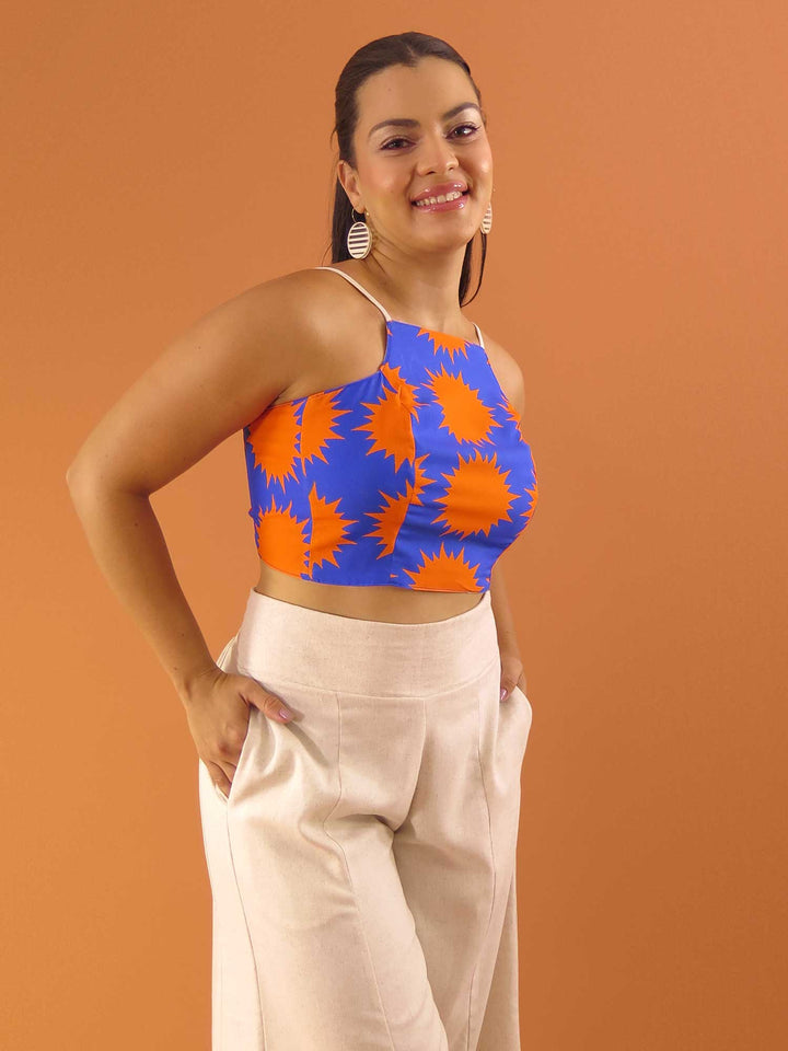 TOP LAÇO DUPLA FACE