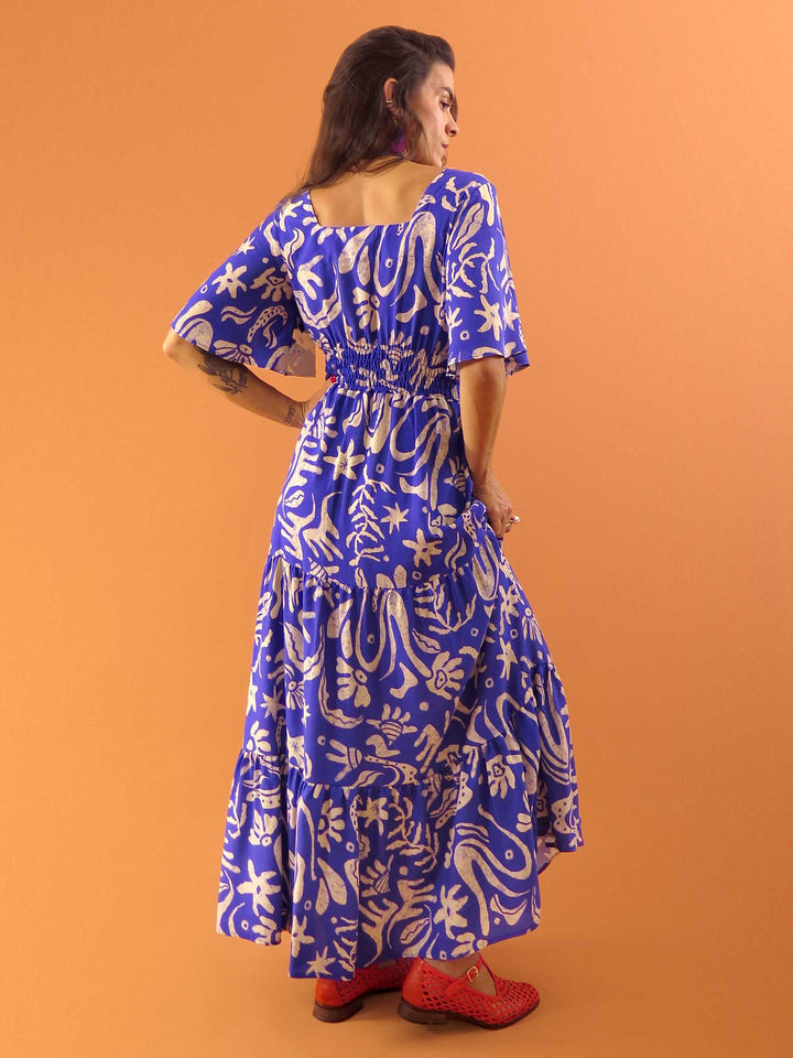 VESTIDO NINA LONGUETE