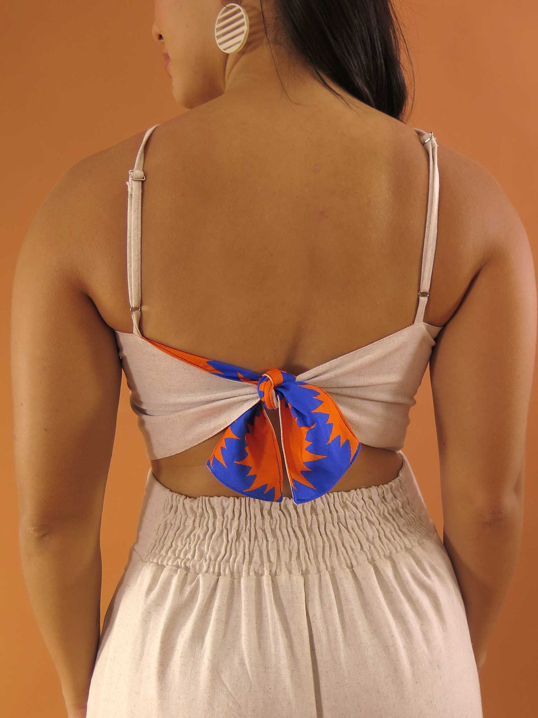 TOP LAÇO DUPLA FACE