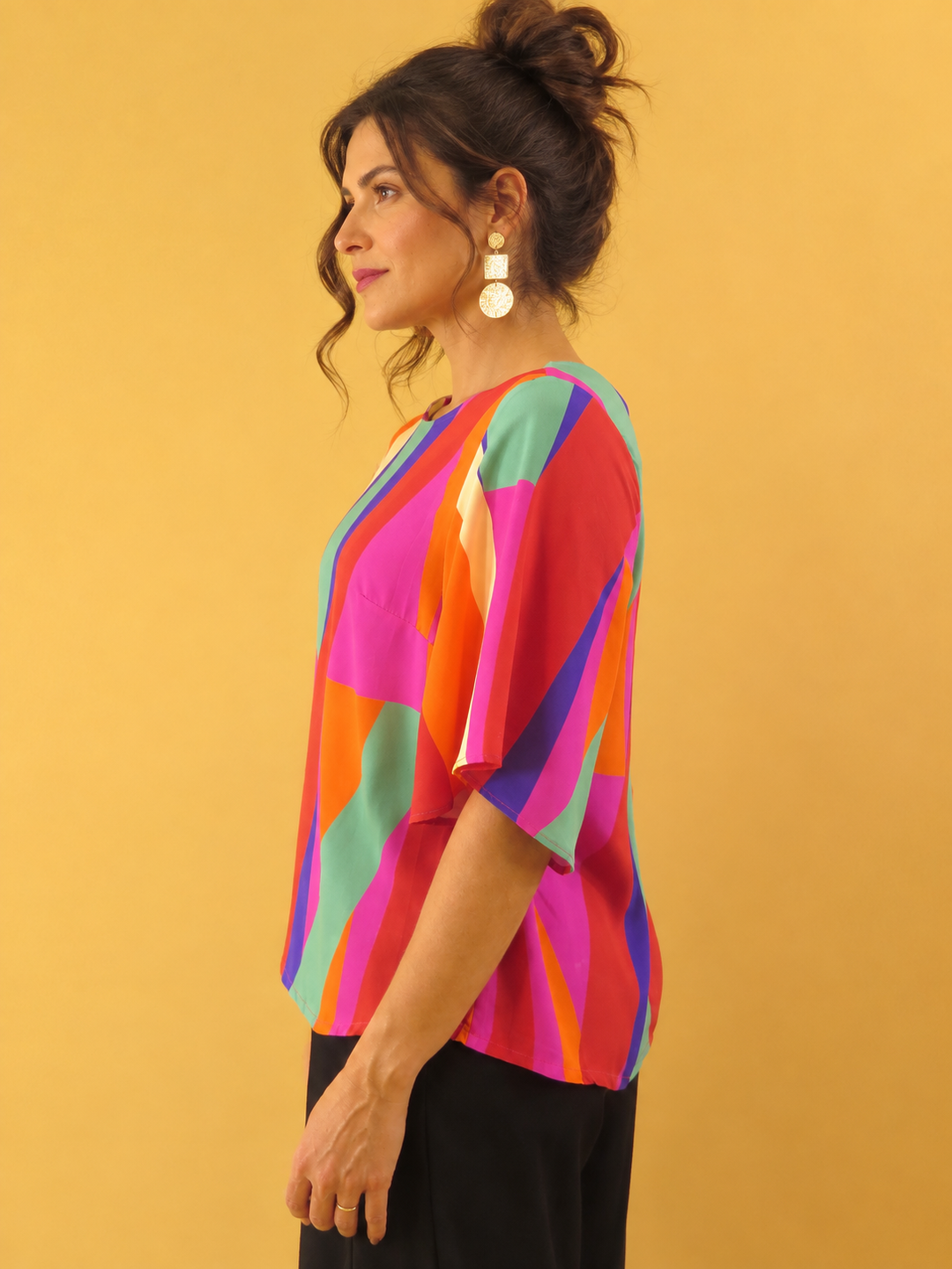 BLUSA MANGA SINO