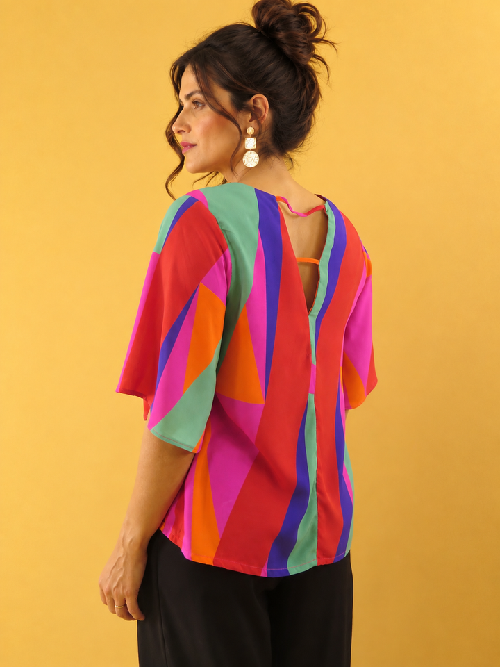 BLUSA MANGA SINO
