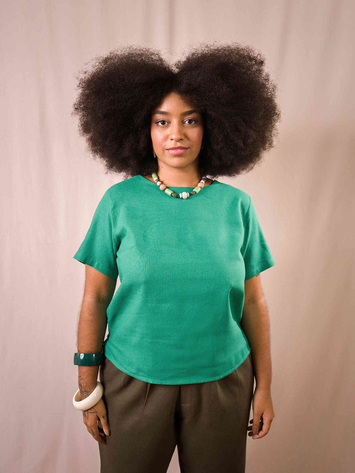 BLUSA OLIVIA | LINHO