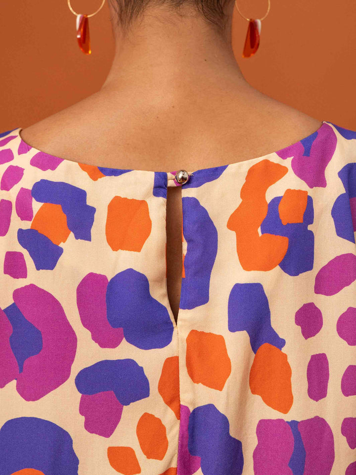 Blusa aurora | Onça pintada Off