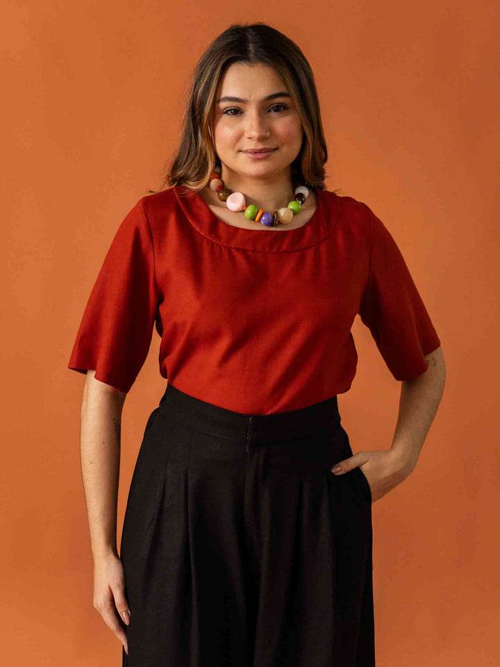 BLUSA CATARINA | LINHO