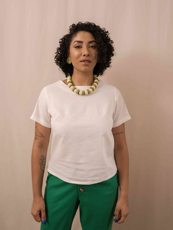 BLUSA OLIVIA | LINHO